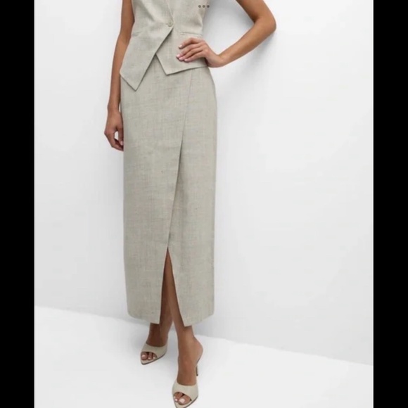 Róhe Dresses & Skirts - Rohe Overlap Maxi Skirt